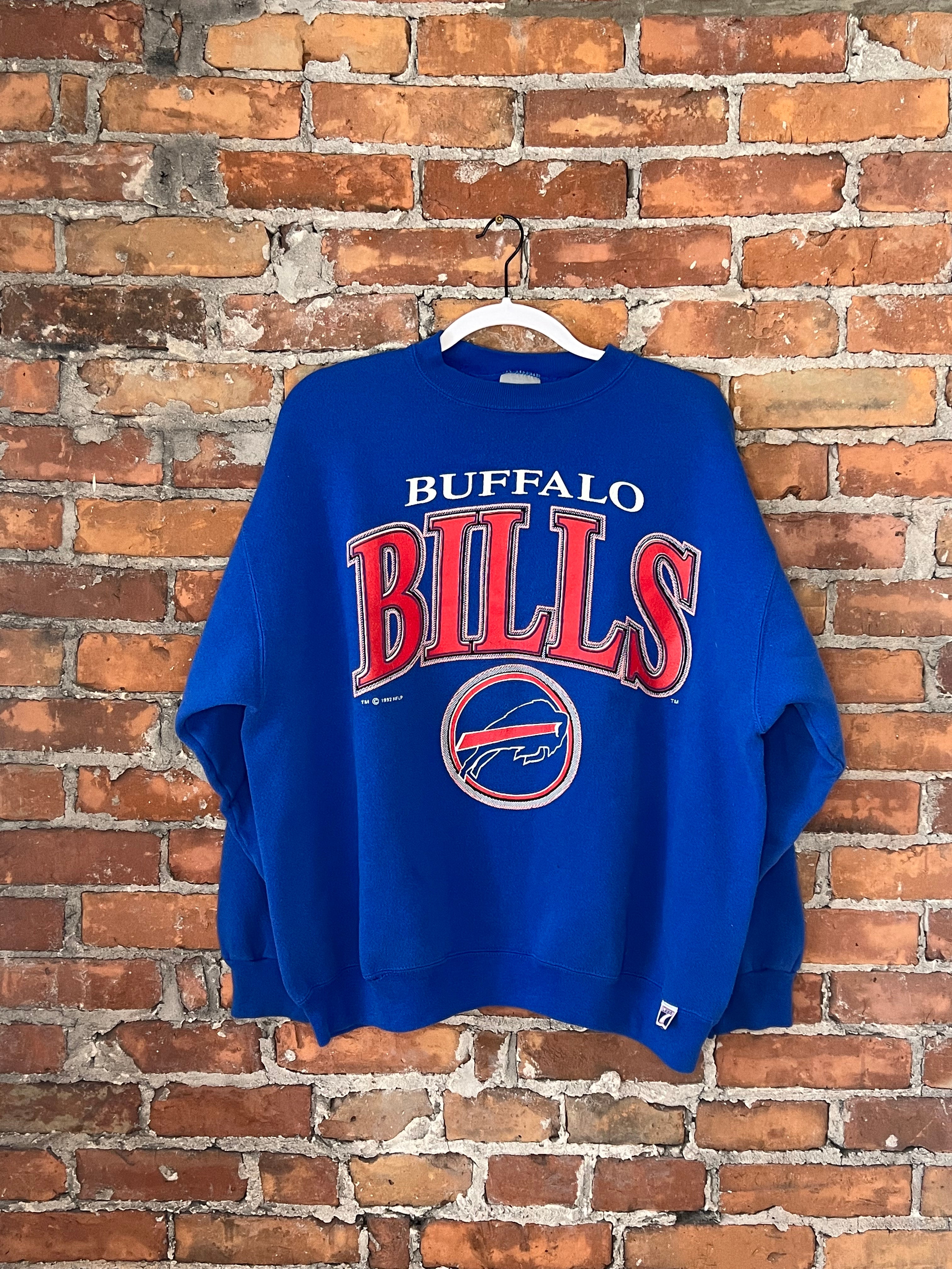 Vintage 1992 Buffalo Bills Crew-Neck Sweatshirt