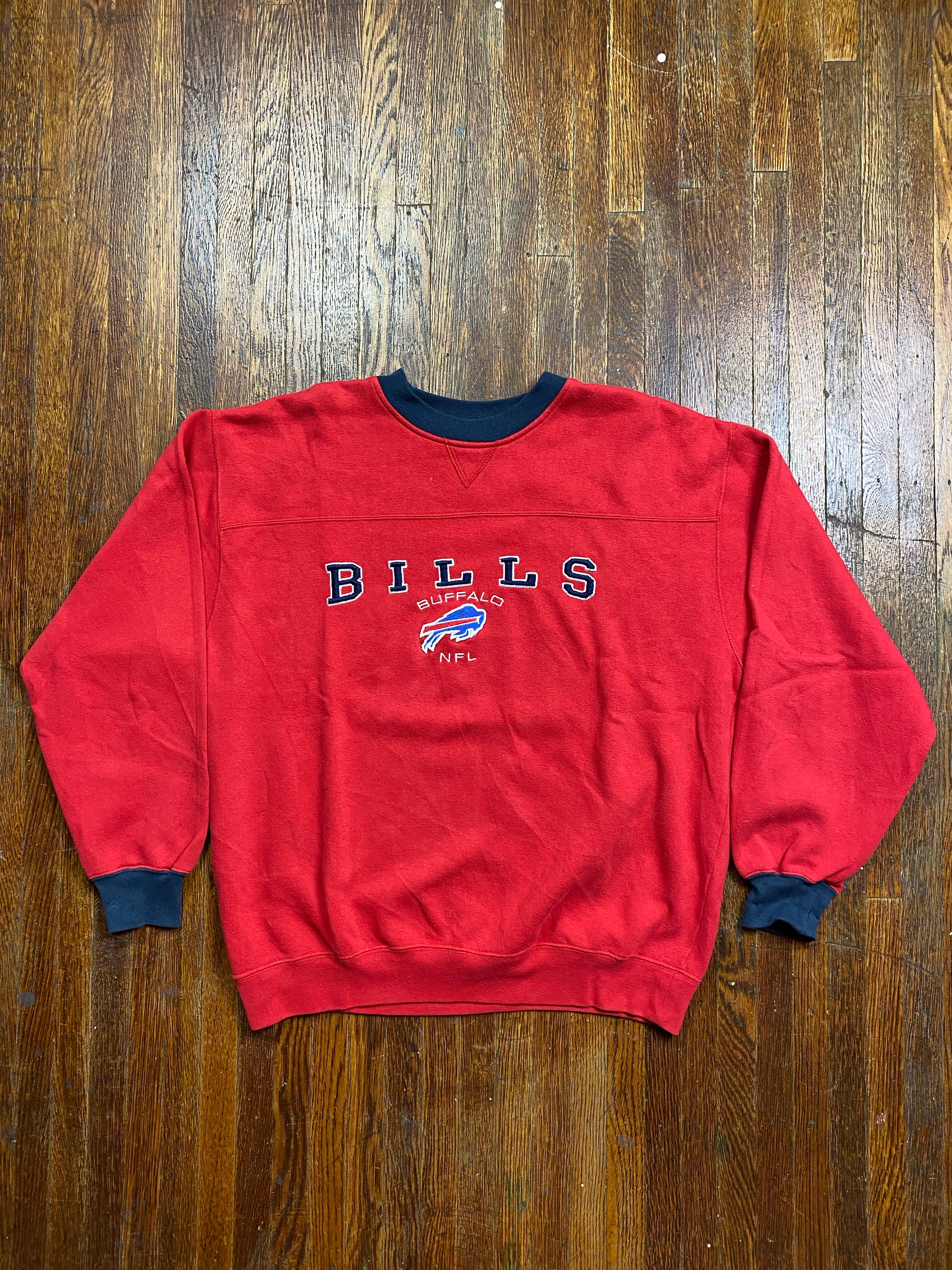 buffalo bills retro hoodie