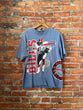 Vintage Wrap Around Print Buffalo Bills T Shirt