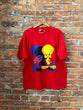 Vintage Looney Toons Tweety Bird Bad Attitude Buffalo Bills T Shirt