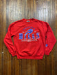 vintage 1999 red Buffalo Bills crewneck